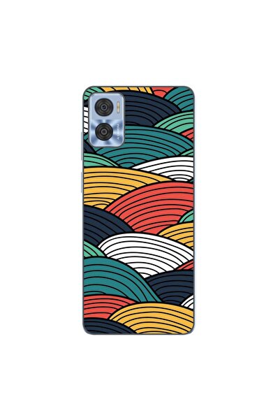 OEM Husa compatibila cu Motorola Moto E22, E22i Silicon Gel Tpu Model Abstrac...