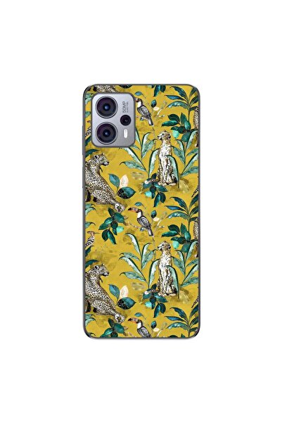 OEM Husa compatibila cu Motorola Moto G23 Silicon Gel Tpu Model Yellow Jungle...