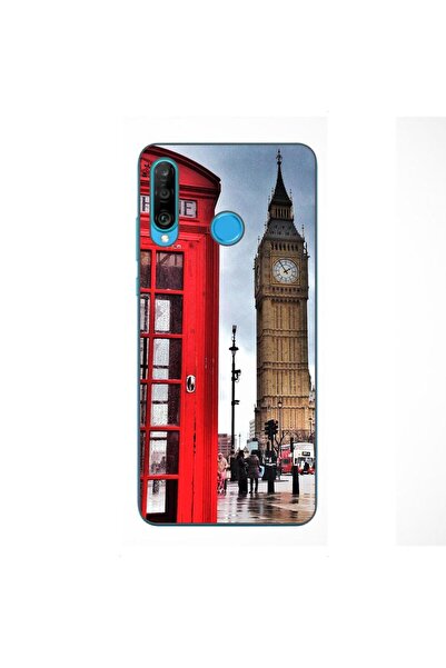 OEM Θήκη συμβατή με Huawei P30 Lite Σιλικόνης Gel TPU Μοντέλο Λονδίνο