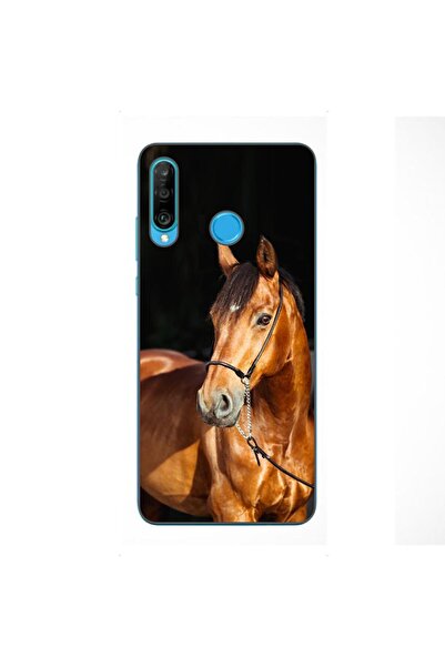 OEM Husa compatibila cu Huawei P30 Lite Silicon Gel Tpu Model Cal pe Fundal N...