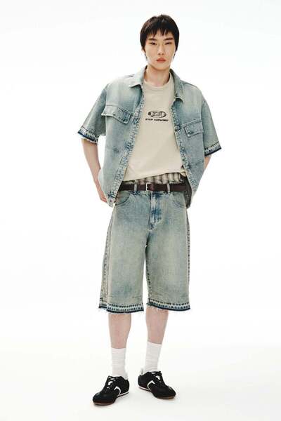 H&M Loose Fit Denim shorts