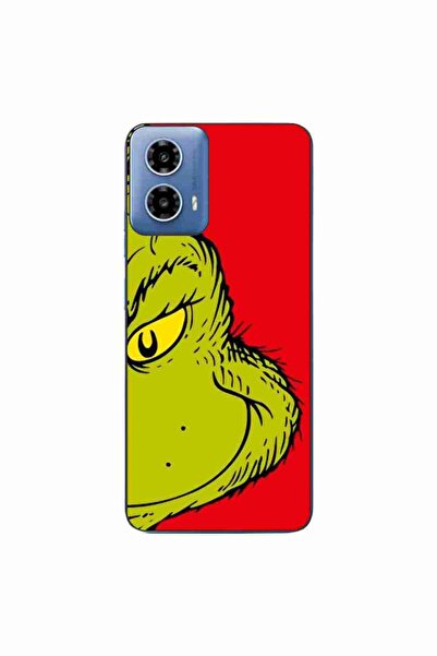 OEM Θήκη συμβατή με Motorola Moto G34 από σιλικόνη gel TPU με σχέδιο Χριστουγ...
