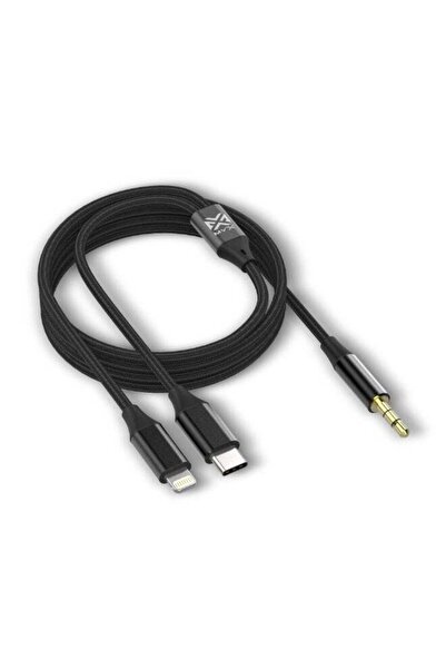 MYX Soundlink 2-in-1 AUX Cable | Premium Stereo Sound | Compatible with Light...