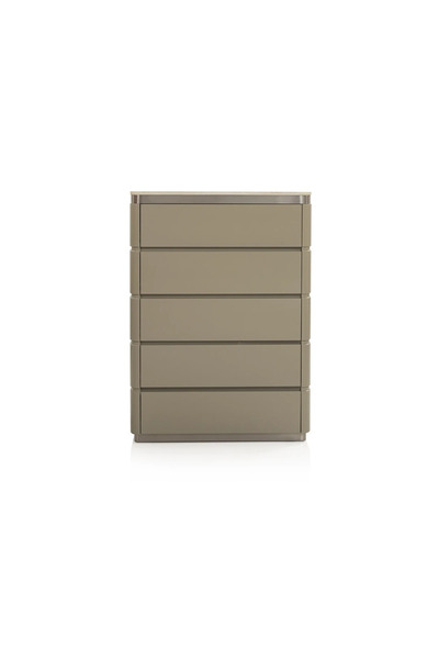 Midas Furniture WOODEN CHEST OF DRAWER 85X48X117 CM BEIGE