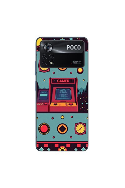 OEM Husa compatibila cu Xiaomi Poco X4 Pro Silicon Gel Tpu Model Gamer Arcade...