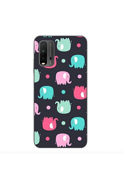 OEM Husa compatibila cu Xiaomi Redmi 9T Silicon Gel Tpu Model Pattern Elefant