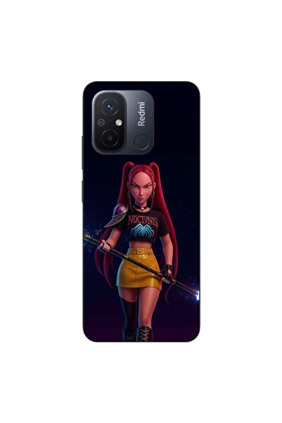 OEM Husa compatibila cu Xiaomi Redmi 12C Silicon Gel Tpu Model KPop Demon Hun...
