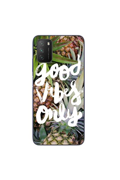 OEM Husa compatibila cu Xiaomi Poco M3 Silicon Gel Tpu Model Good Vibes Only