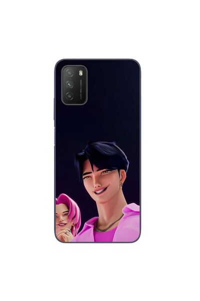 OEM Husa compatibila cu Xiaomi Poco M3 Silicon Gel Tpu Model KPop Demon Hunte...