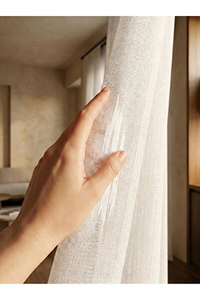 ArasyaHome Ivory Curtain from Inișor with Patterned 40441