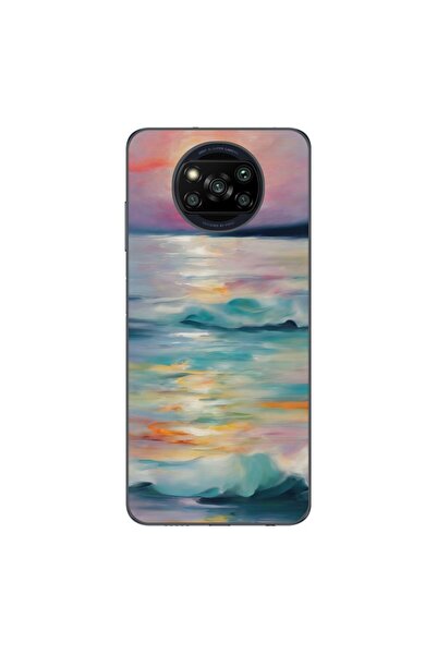 OEM Θήκη συμβατή με Xiaomi Poco X3 Pro από σιλικόνη gel TPU με σχέδιο ακουαρέ...