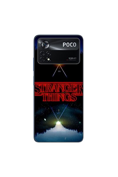 OEM Husa compatibila cu Xiaomi Poco X4 Pro Silicon Gel Tpu Model Stranger Thi...