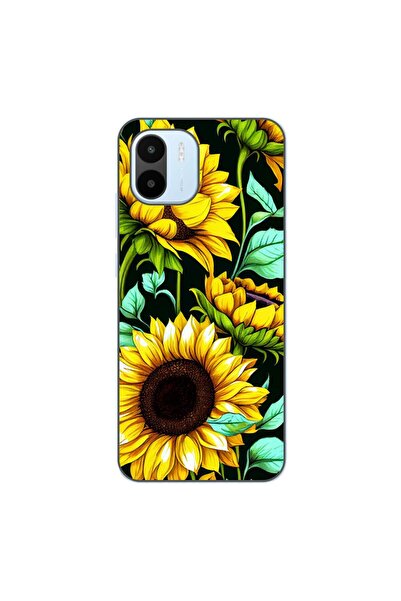 OEM Case compatible with Xiaomi Redmi A1 Silicone Gel Tpu Sunflower Pattern AI