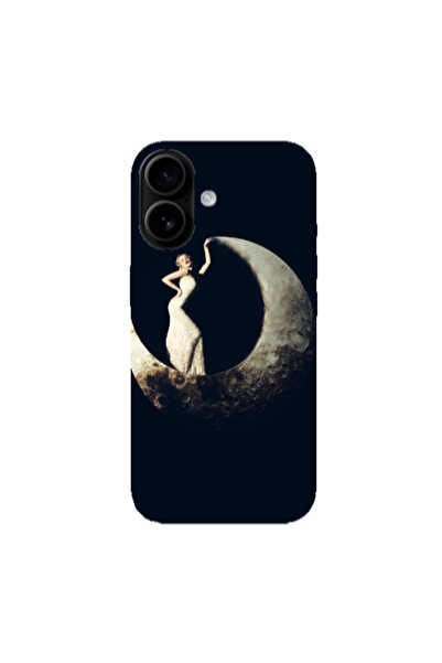 Other Apple Iphone 16 plus Woman in moon Transparent Silicone TPU Θήκη