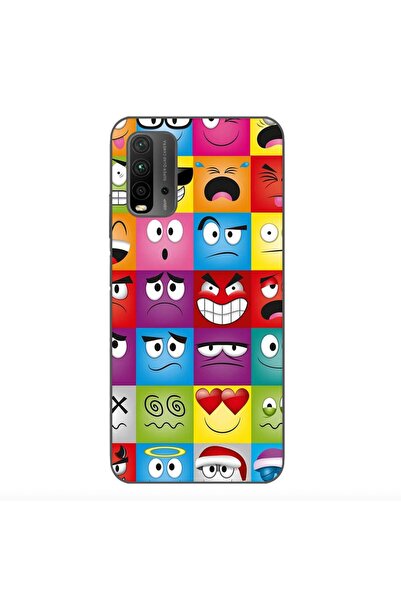 OEM Husa compatibila cu Xiaomi Redmi 9T Silicon Gel Tpu Model Funny Faces