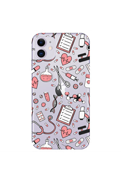 Other Apple iPhone 11 Laboratory Transparent Silicone TPU Θήκη