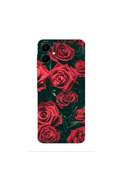 Other Samsung A06 Red Roses Transparent Silicone TPU Θήκη