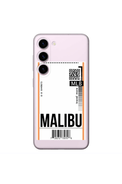 Other Samsung S23 Plus Malibu Travel More Transparent Silicone TPU Θήκη