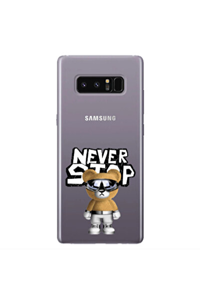 Other Samsung Note 8 Never stop Transparent Silicone TPU Θήκη
