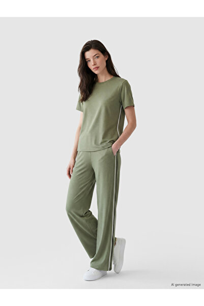 LC Waikiki Striped Soft Touch Women's Sweatpants