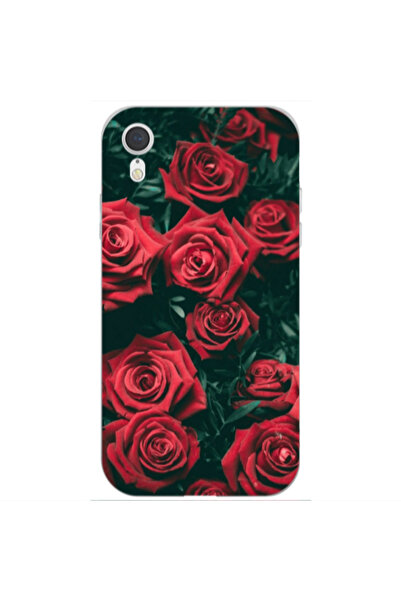 Other Apple iPhone Xr Red Roses Transparent Silicone TPU Θήκη