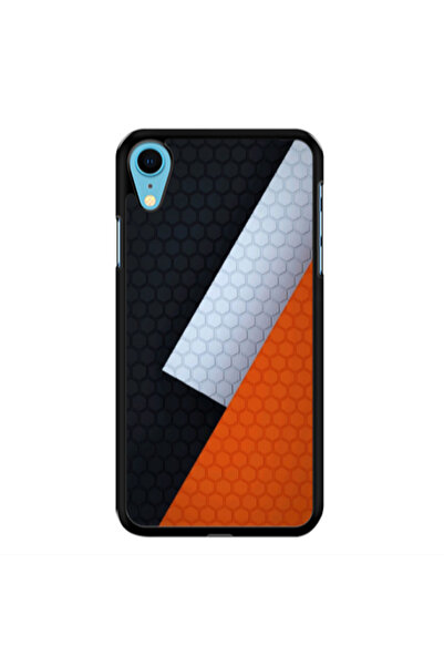 Other Apple iPhone Xr Coated hexagon Black Glossy Θήκη