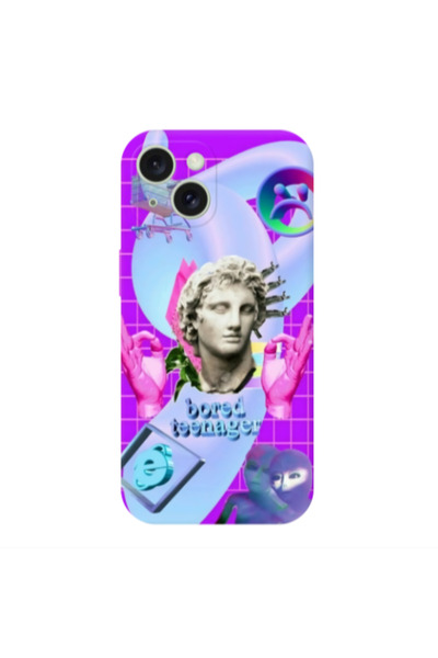 Other Apple iPhone 15 Plus Bored Teenager Transparent Silicone TPU Θήκη