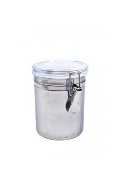 OEM Round Metal Container with Transparent Plastic Lid