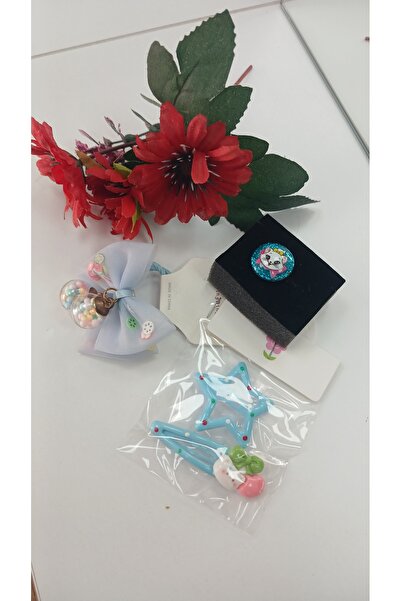 VLDORO Valentina Doro Girl's Blue Jewelry and Accessory Set - Bowknot Star Sn...