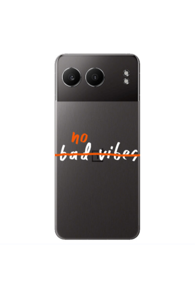 Other Oneplus Nord 4 No bad vibes 2 Transparent Silicone TPU Θήκη