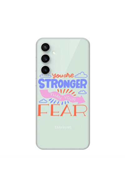 Other Samsung S24 Plus You are Stronger Transparent Silicone TPU Θήκη