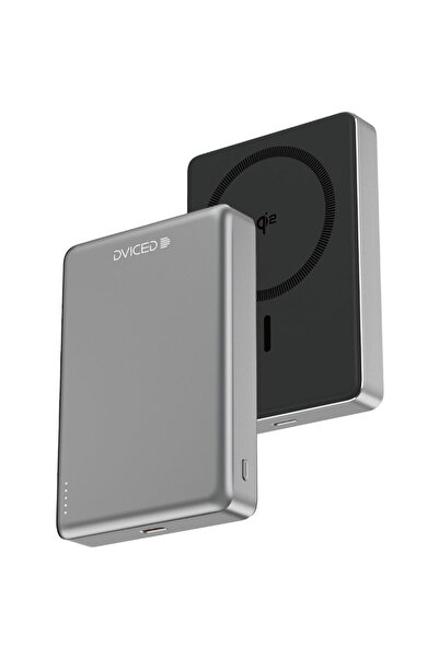 Dviced Baterie externă Qi2 Ultrathin DV400009, Wireless, 15 W, MagSafe, 10000...