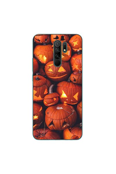 OEM Case compatible with Xiaomi Redmi 9 Silicone Gel Tpu Pattern Halloween Pu...