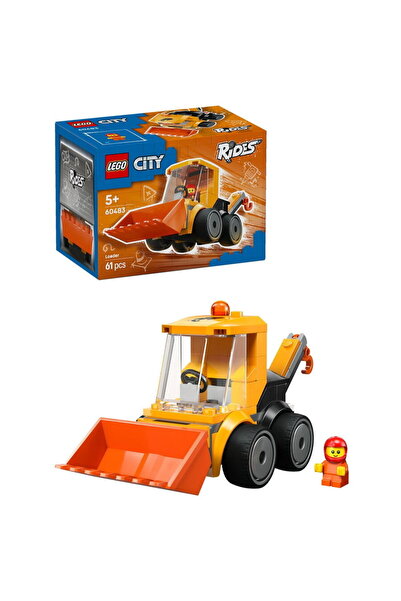 LEGO ® City - Vehicule – Incarcator de constructii 60483, 61 piese