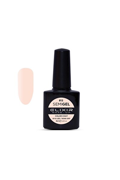 Elixir SEMI GEL (ΗΜΙΜΟΝΙΜΟ ΒΕΡΝΙΚΙ) - 812 (LEMONADE) 8ML