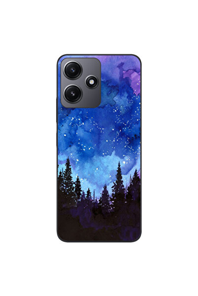 OEM Husa compatibila cu Xiaomi Redmi 12 5G Silicon Gel Tpu Model Night Forest