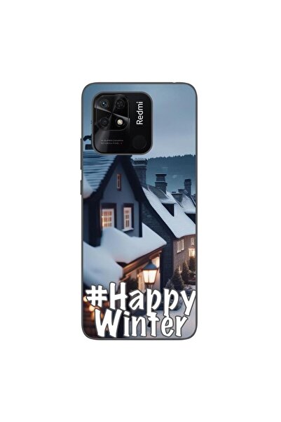 OEM Husa compatibila cu Xiaomi Redmi 10C Silicon Gel Tpu Model Happy Winter