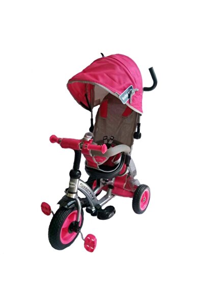 Babymix Reversible Seat Tricycle Sunrise Turbo Trike Pink
