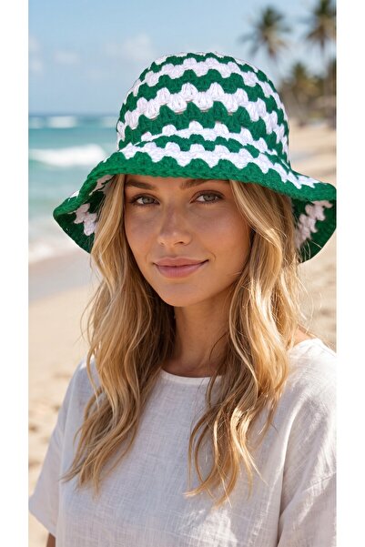Talinhandmade Organic Cotton Unisex Knitted Hat |   S/M Size 56 cm Women's Me...