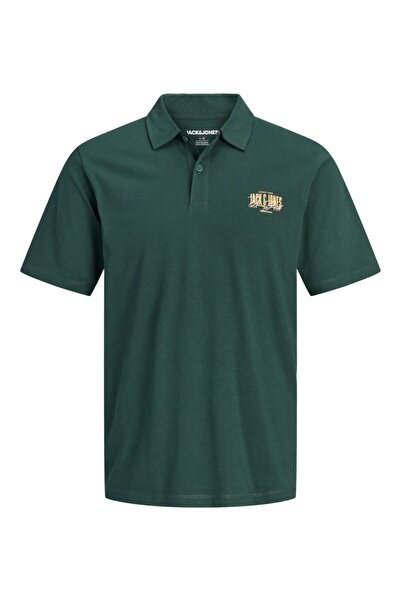 Jack & Jones Plus Tricou polo bărbați, mărimi mari, jerseu de bumbac, croială...
