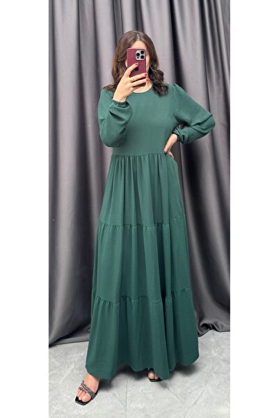 NİSUM MODA فستان أيروبين متعدد الطبقات
