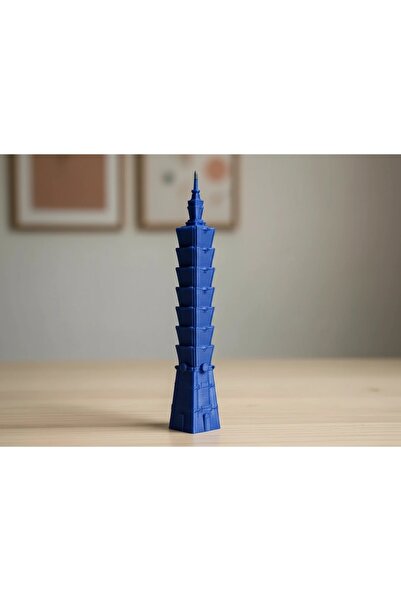 OEM Model Miniatura Taipei 101, Obiect Decorativ Imprimat 3D