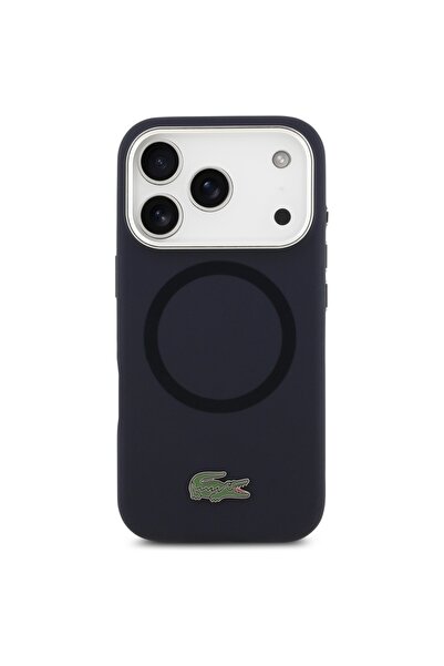 Lacoste Carcasă din silicon și metal cu logo MagSafe pentru iPhone 17 Pro, al...
