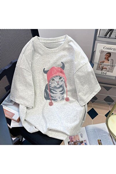 ZEMLİYA Unisex Oversize Sporty Special Design Printed