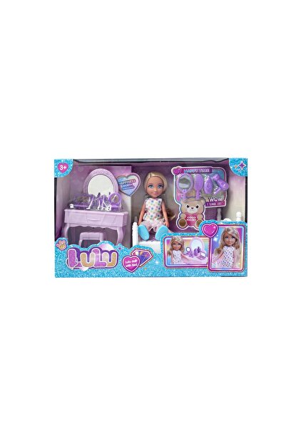 Lulu Fashion - 5" Doll with bed and dresser