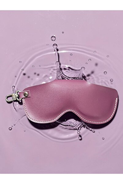 NZCLUB Leather Dust-Proof Eyeglass Case Glasses Container with Hook Detail Mi...