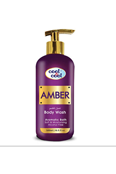 COOL & COOL Amber Body Wash 500 ML- Alcohol-Free, Enriched with Vitamin E, So...
