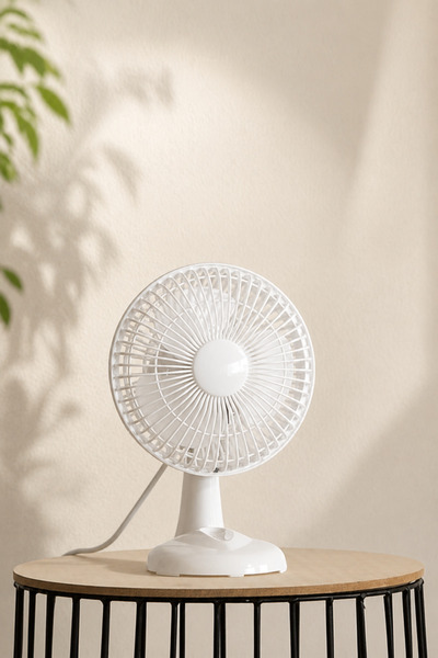 homenter Masaüstü Vantilatör 15 cm Beyaz | 16W | 2 Kademeli Hız Ayarı | Eğimi...
