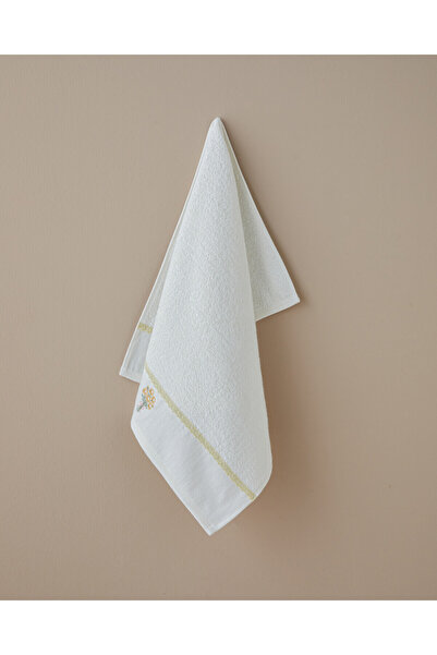 LC Waikiki Nevavm Farkıyla Daisy Bouquet Cotton Embroidered Face Towel 50X80 ...