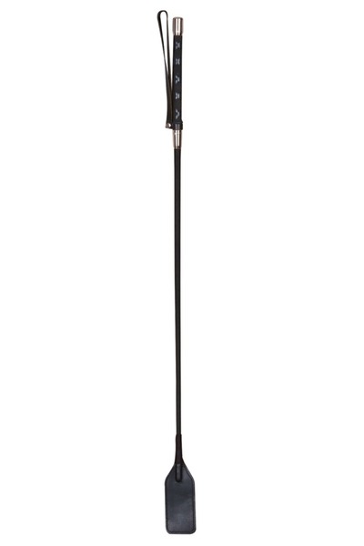Wild Thing by Zado Flogger/Whip – Leather Crop black – Handle in a beautiful ...